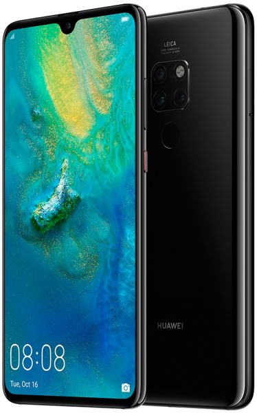 HUAWEI MATE 20 Dual Sim - 128GB, 4G LTE, BLACK